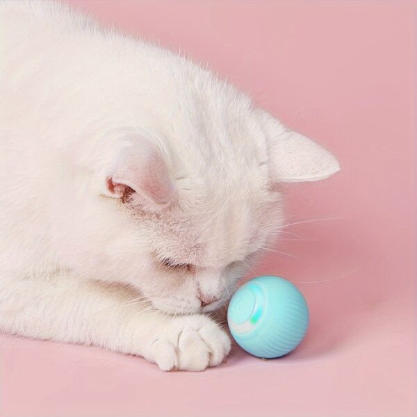 Brinquedo Bola Inteligente - Smart Cat Ball Toy: An Automatic Rolling Ball For Hours Of Interactive Fun! - Image 4
