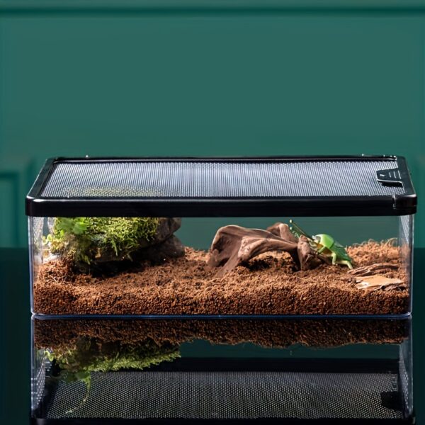 Tanque Ultra Transparente para Criação de Pequenos Pets - Image 5