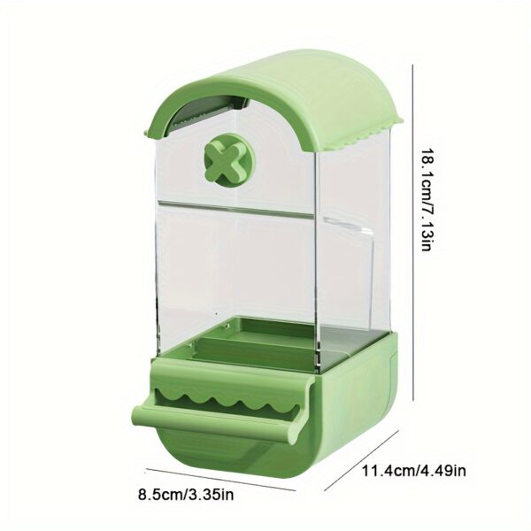 Alimentador Automatico(sem bateria) para Passaros - No-Battery Automatic Parrot Feeder - Image 2