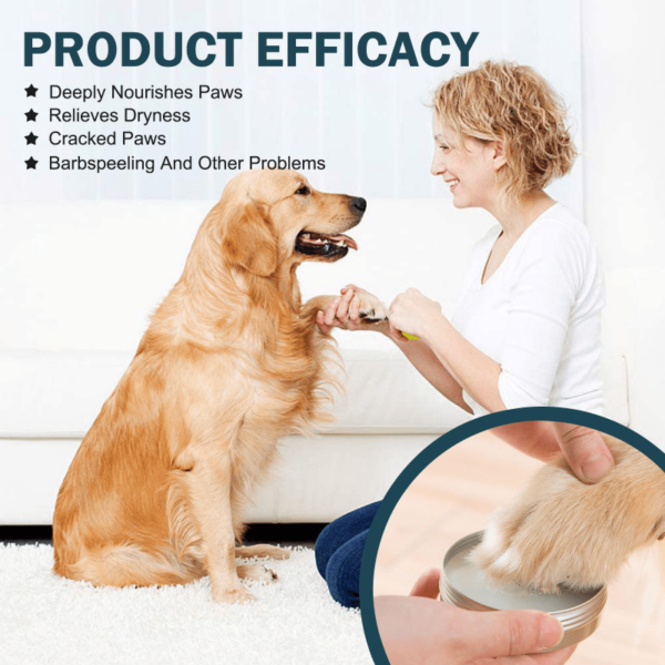 Balsamo para as Patas e Focinho Nariz - Pet Paw Balm - Soothes And Heals Dry, Cracked Paws And Nose, Protects Against Heat And Hot Pavement - Image 7