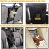 Barreira de rede para cães para carro com organizador de malha de segurança - Image 4