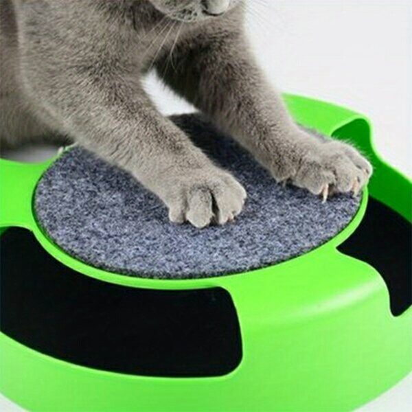 Tábua de Raspar para Gatos - Cat Turntable Toy, Mouse Hunting Toy - Image 4