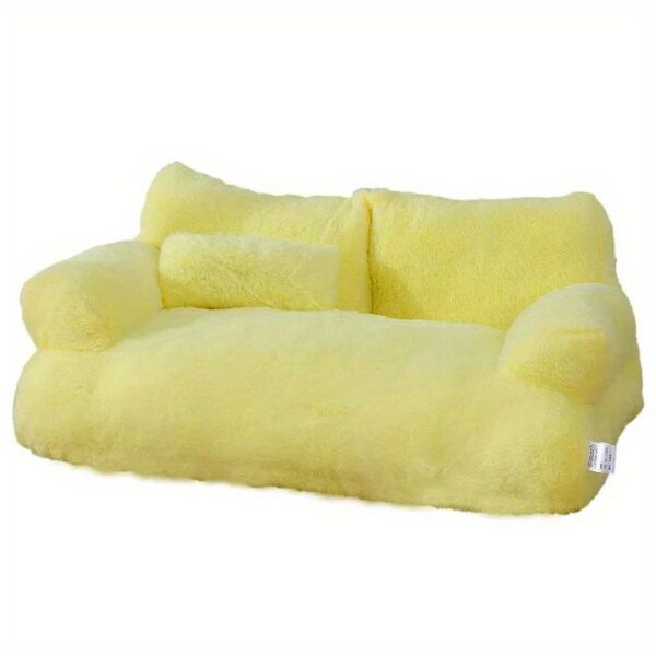 Sofa Cama de Algodao para Gatos - Plush Cotton Pet Sofa Bed for Cats - Image 8