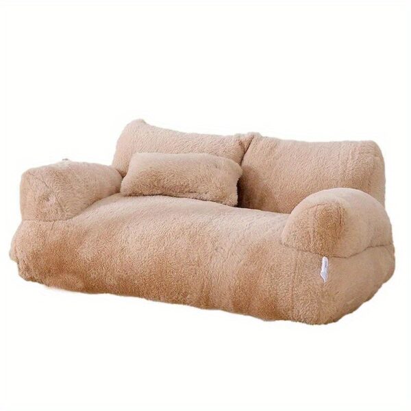 Sofa Cama de Algodao para Gatos - Plush Cotton Pet Sofa Bed for Cats - Image 5