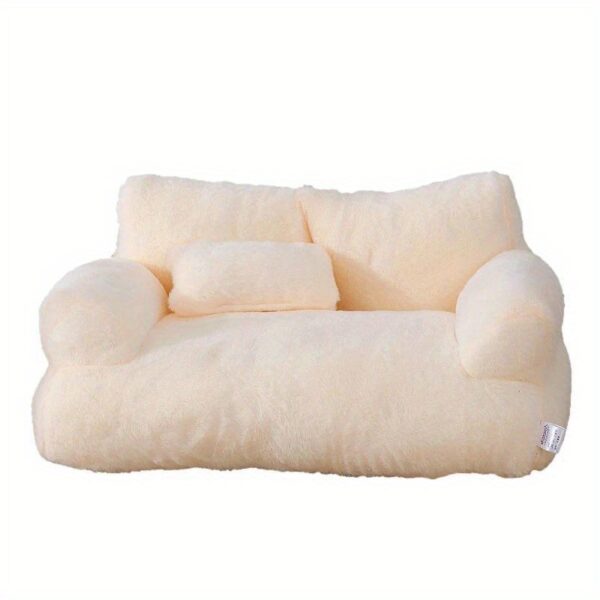 Sofa Cama de Algodao para Gatos - Plush Cotton Pet Sofa Bed for Cats - Image 7