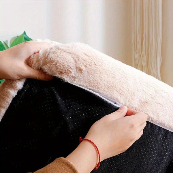 Sofa Cama de Algodao para Gatos - Plush Cotton Pet Sofa Bed for Cats - Image 9