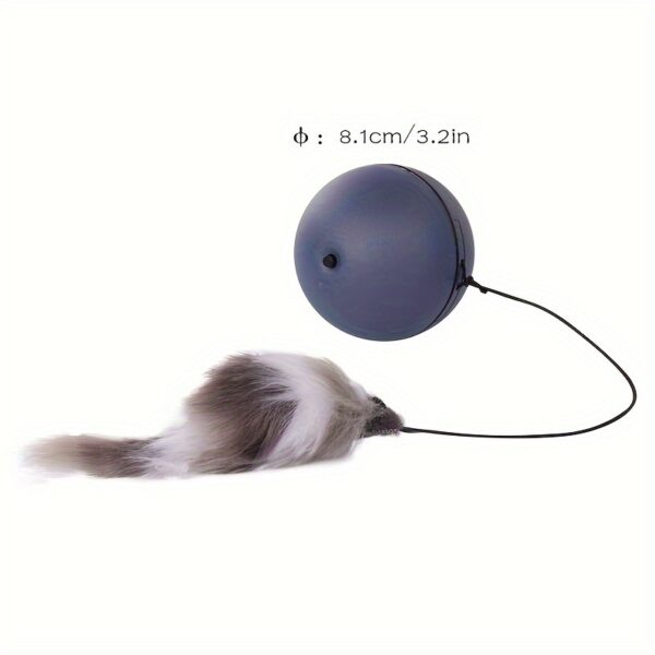 Brinquedo de Bola Interativa para Gatos - Interactive Cat Toy Ball With Tracking Mouse - Image 2