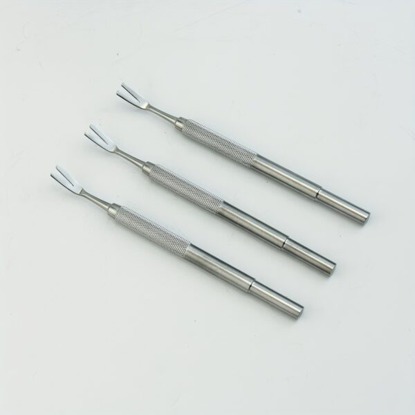 Ferramenta de Remoção Carrapatos Pulgas Carraças - 1Pc Pet Tick Clip Mites Remove Fork Stainless Steel Removing Flea - Image 8