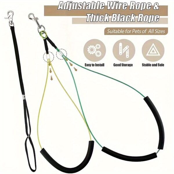 Guia Ajustável Telescopica para Grooming - Pet Grooming Stand