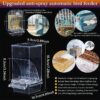 Alimentador Automatico para Passaros - Automatic Bird Feeder, Water Dispenser Set - Clear - Image 2