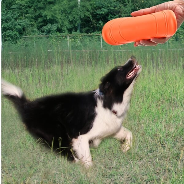Disco de Silicone - Brinquedo, Durable Silicone Flying Disc Toy For Interactive Dog Training - Image 8