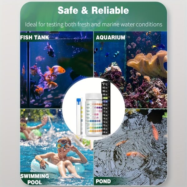 Ultimate AquaCheck 9-in-1: Kit de Teste para Aquários com Tiras de Teste - Image 7