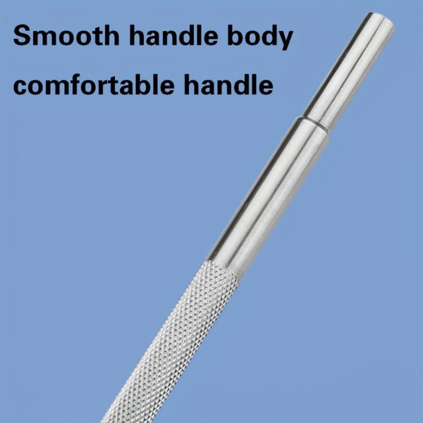Ferramenta de Remoção Carrapatos Pulgas Carraças - 1Pc Pet Tick Clip Mites Remove Fork Stainless Steel Removing Flea - Image 3