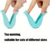 Proteção para Pés - 4-Piece Silicone Cat Paw Protectors - Anti-Scratch, Non-Electric, Ideal For Bathing - Image 6