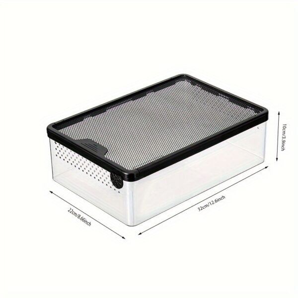 Tanque Ultra Transparente para Criação de Pequenos Pets - Image 2