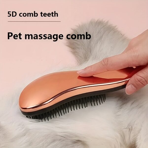 Escova e Massageador 2-in-1 Dog Grooming Comb and Massage Brush - Image 7