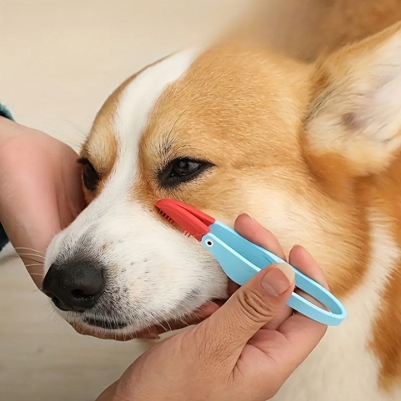 Escova Removedor de Sugeira nos Olhos – 1PC Pet Tear Marks Brush Cat Dog Eye Excrement