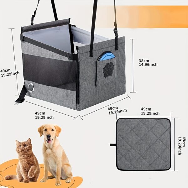 Assento e Cesto para Carros para Pets - Image 2