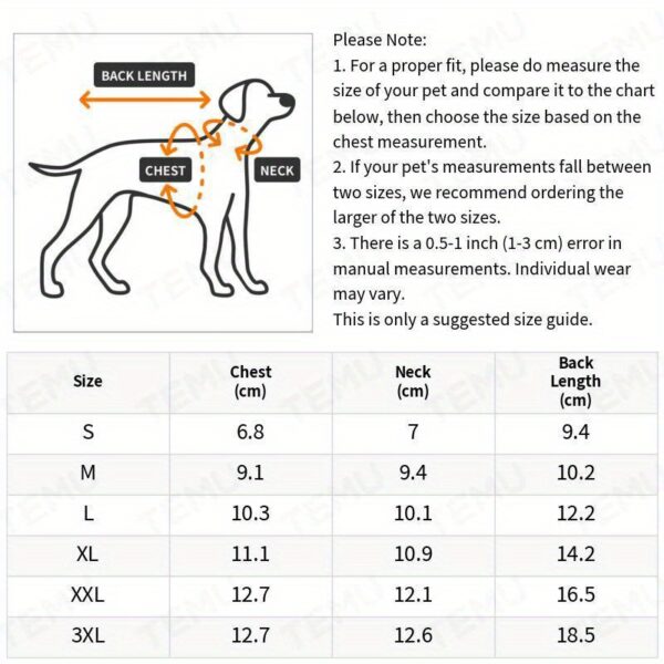 Capa de Chuva Refletiva - Reflective Waterproof Dog Raincoat For Small Breeds - Easy Snap Closure, Hand-Washable Spandex Jumpsuit - Image 3