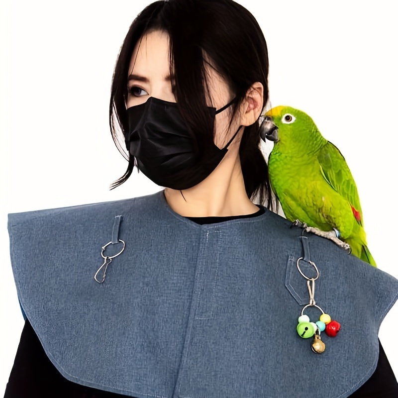 Protetor Anti-Arranhões de Papagaios – Parrot Anti-Scratch Shoulder Bird Anklet Toys