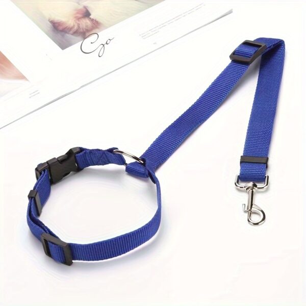Trela para Pets para carro, trela para cinto de segurança do carro, corda de segurança ajustável para cães - Image 6
