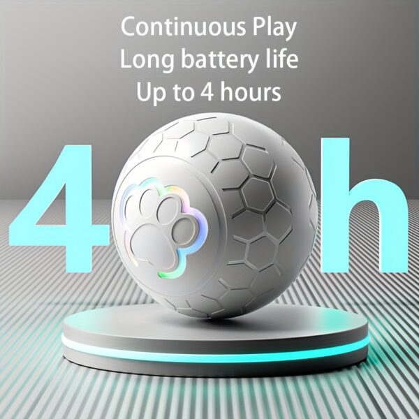 Brinquedo de Bola Interativa para Pets - Interactive Pet Toy Dog Toy Ball, Automatic Smart Dog Bouncing Ball - Image 8
