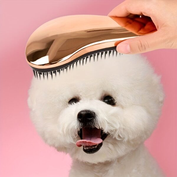 Escova e Massageador 2-in-1 Dog Grooming Comb and Massage Brush