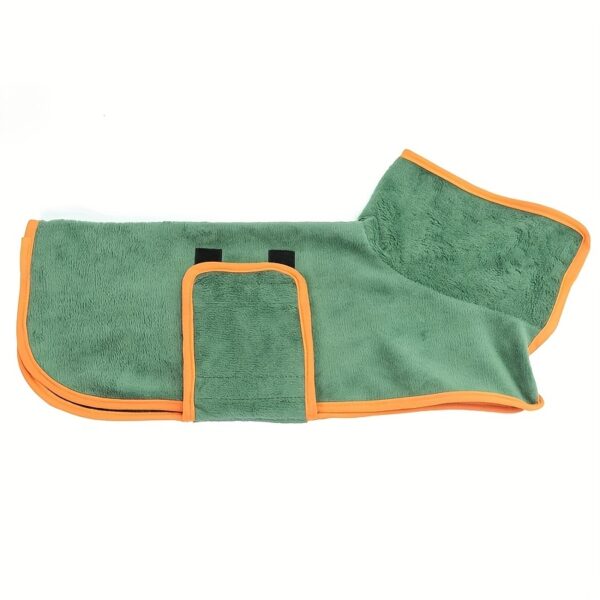 Toalha de de Banho em Microfibra - 1pc Microfiber Body Towels Pet Hooded Bath Towel Drying - Image 4