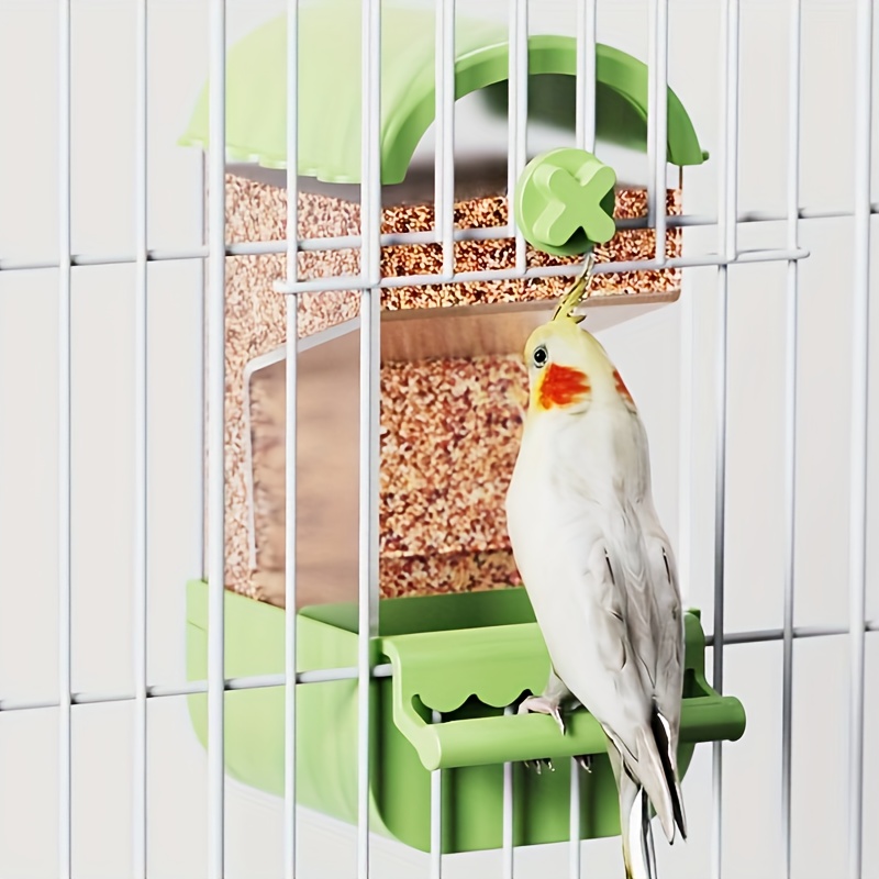 Alimentador Automatico(sem bateria) para Passaros – No-Battery Automatic Parrot Feeder