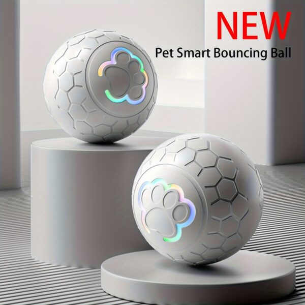 Brinquedo de Bola Interativa para Pets - Interactive Pet Toy Dog Toy Ball, Automatic Smart Dog Bouncing Ball - Image 15