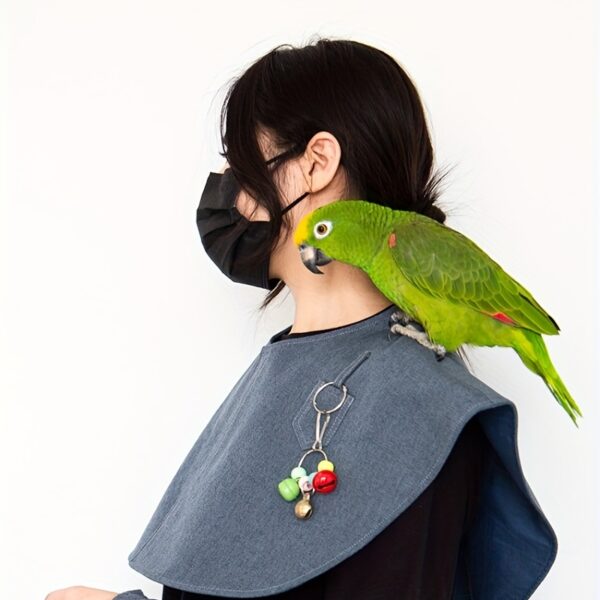 Protetor Anti-Arranhões de Papagaios - Parrot Anti-Scratch Shoulder Bird Anklet Toys - Image 4