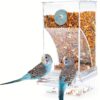Alimentador Automatico para Passaros - Automatic Bird Feeder, Water Dispenser Set - Clear - Image 3