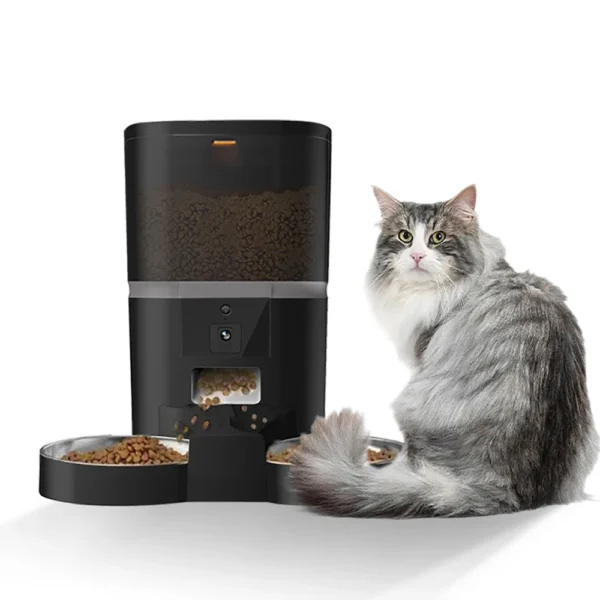 PawCam FeedSmart: Alimentador Automático de 4L com Câmera HD - Image 6