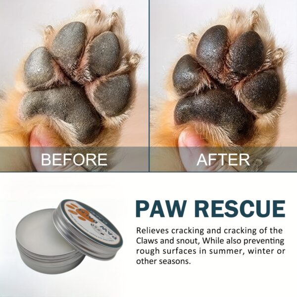 Balsamo para as Patas e Focinho Nariz - Pet Paw Balm - Soothes And Heals Dry, Cracked Paws And Nose, Protects Against Heat And Hot Pavement - Image 6