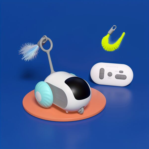 Brinquedo Interativo de Caça para Gatos - Interactive Cat Chasing Toys, Kitten Chaser Toys With Feather - Image 5