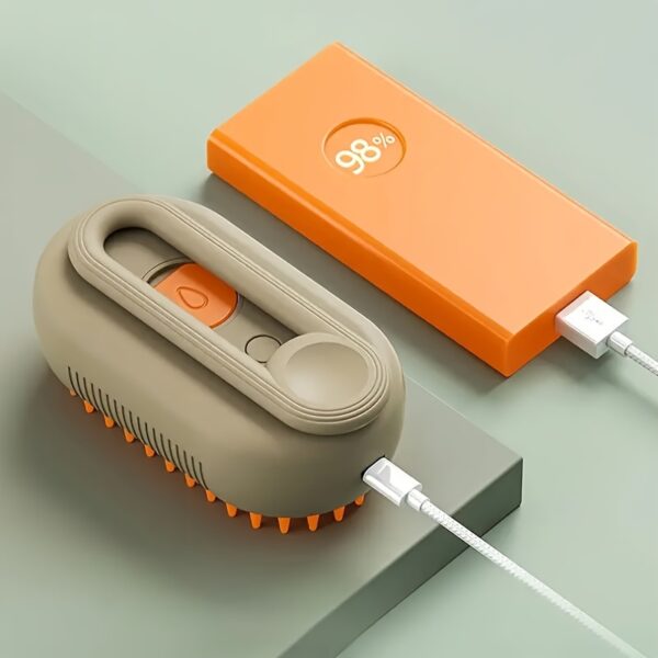 Escova de Pelos - 3 In 1 Cat Steam Brush, Massage Comb - Image 5