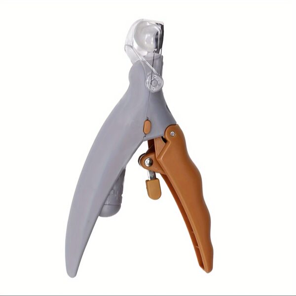 Cortador de Unhas - Pet Nail Clipper With LED Light, Dog And Cat Nail Scissor With Stainless Steel Non-slip Silicone Handle - Image 3