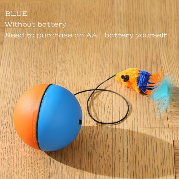 Brinquedo de Bola Interativa para Gatos - Interactive Cat Toy Ball With Tracking Mouse - Image 3