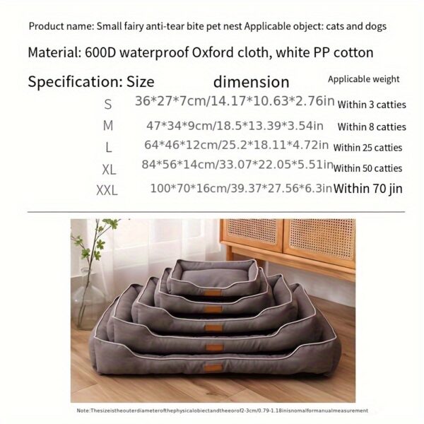 Cama Confortavel Impermeavel - Pet Bed Suitable For All Seasons - Image 8