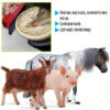 Ferramenta Compacta para Cuidados de Casco de Equinos, Suinos e Caprinos - Compact Portable Hoof Trimming File For Horses & Goats