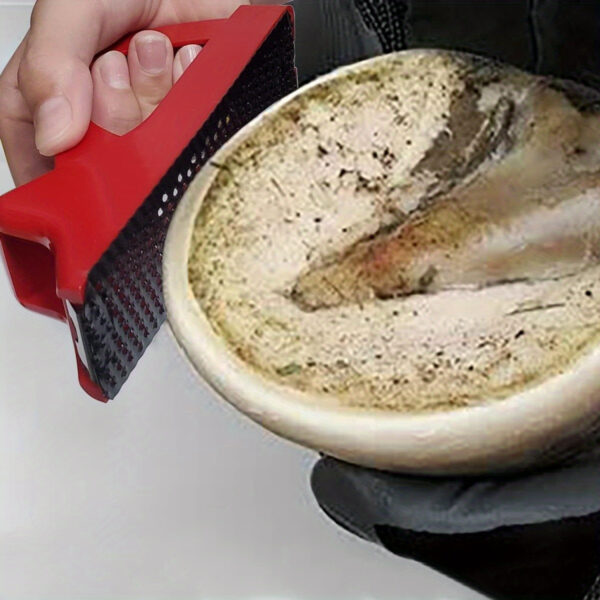 Ferramenta Compacta para Cuidados de Casco de Equinos, Suinos e Caprinos - Compact Portable Hoof Trimming File For Horses & Goats - Image 7
