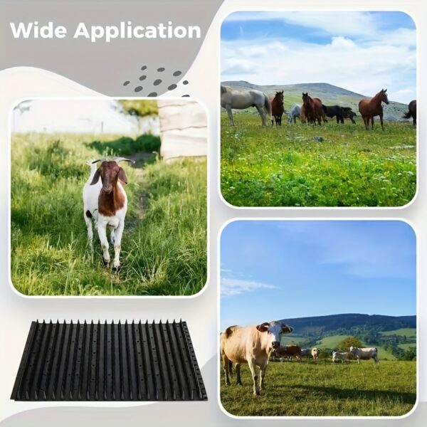 Escova de Massagem para Cavalos, Gados e Caprinos - 1pc Horse & Cow Massage Brush, Itch Patch Pad - Image 3