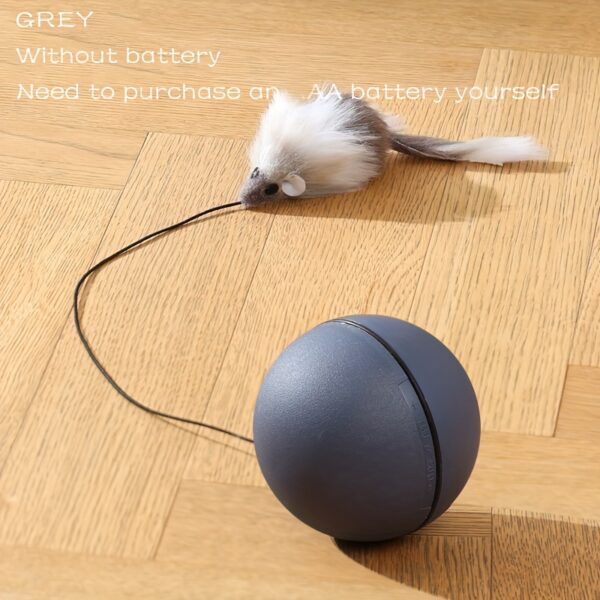 Brinquedo de Bola Interativa para Gatos - Interactive Cat Toy Ball With Tracking Mouse - Image 5