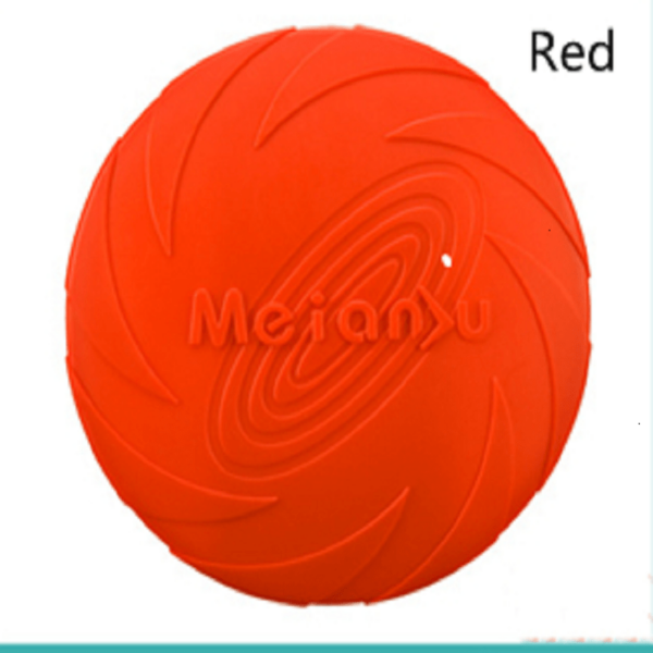 Disco de Silicone - Brinquedo, Durable Silicone Flying Disc Toy For Interactive Dog Training - Image 3