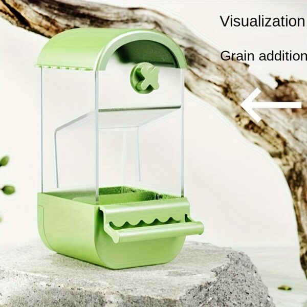 Alimentador Automatico(sem bateria) para Passaros - No-Battery Automatic Parrot Feeder - Image 4