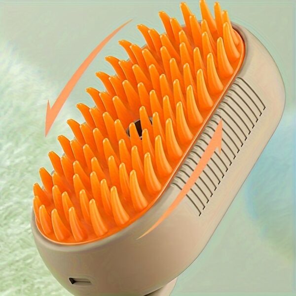 Escova de Pelos - 3 In 1 Cat Steam Brush, Massage Comb - Image 8