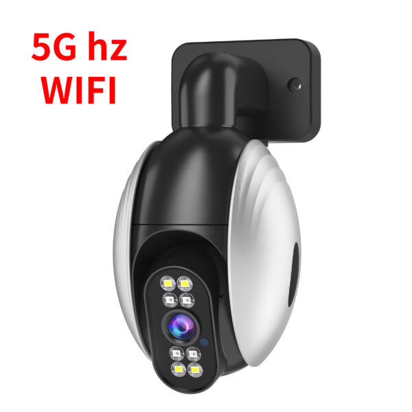 Camera de Segurança e Monitoramento - 1pc 2.4G & 5G Wi-Fi Security Camera, Wireless 2MP HD CCTV IP Camera, Full 2-Way Audio, Infrared Night Vision - Image 5