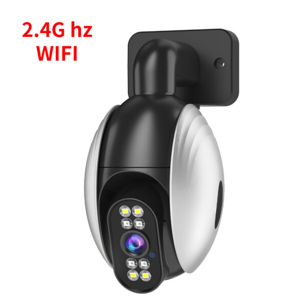 Camera de Segurança e Monitoramento - 1pc 2.4G & 5G Wi-Fi Security Camera, Wireless 2MP HD CCTV IP Camera, Full 2-Way Audio, Infrared Night Vision - Image 3