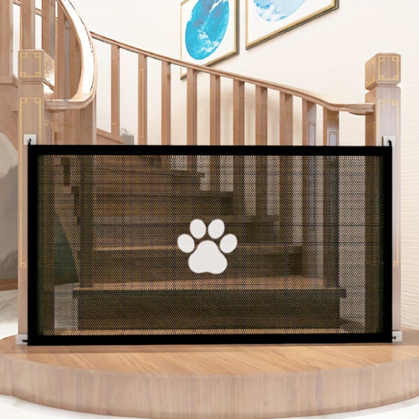 Portão de Rede para Pets - Versatile Safety Gate For Dogs Cats; Babies - Indoor/Outdoor Use - Image 2