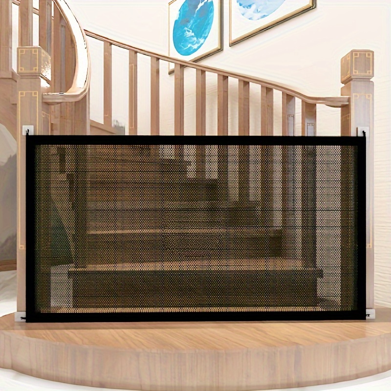 Portão de Rede para Pets – Versatile Safety Gate For Dogs Cats; Babies – Indoor/Outdoor Use
